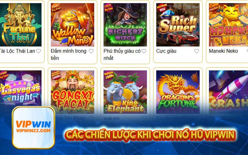 Các ưu điểm của nổ hũ Vipwin