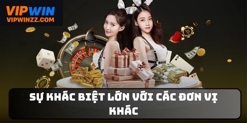 Sự khác biệt so với thương hiệu khác