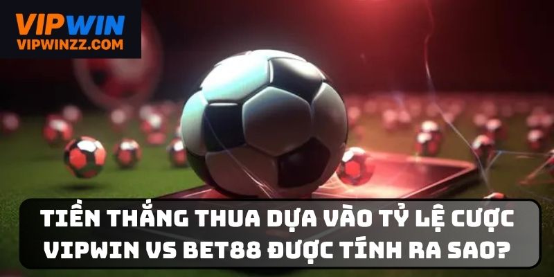 Cách tính tiền thắng thua khi tham gia tỷ lệ cược Vipwin vs Bet88